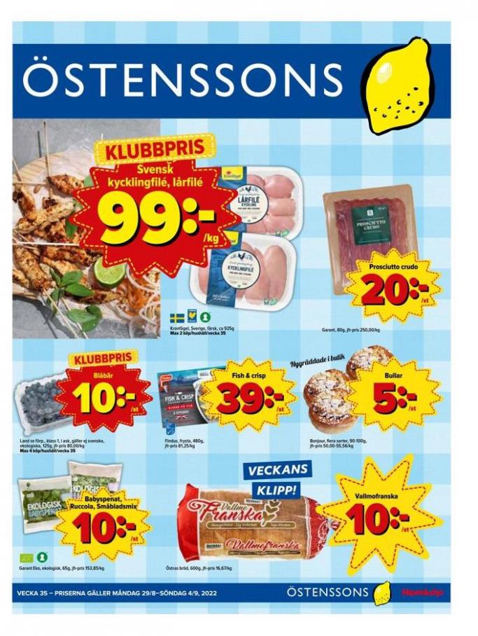 Östenssons reklambad. Östenssons (2022-09-04-2022-09-04)