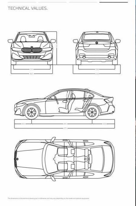 BMW 3-serie Sedan (2022). Page 56