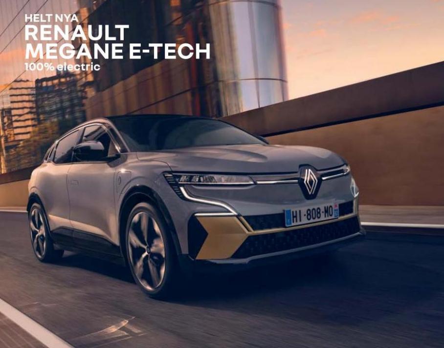 Nya Renault Megane E Tech Electric. Renault (2023-08-26-2023-08-26)