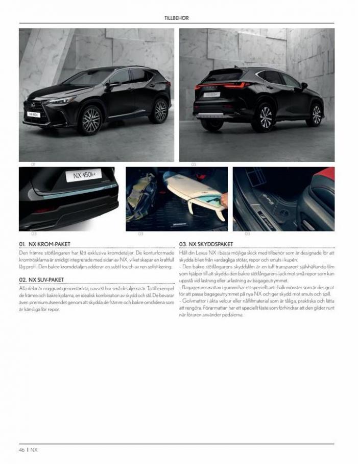 Lexus Nya NX. Page 46