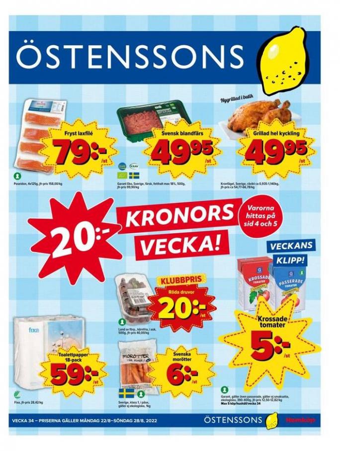 Östenssons reklambad. Östenssons (2022-08-28-2022-08-28)