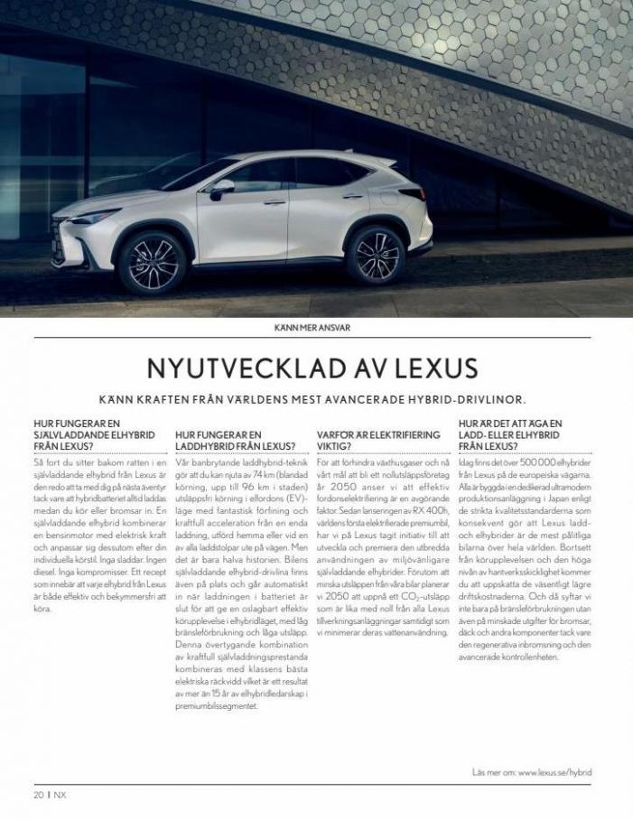 Lexus Nya NX. Page 20