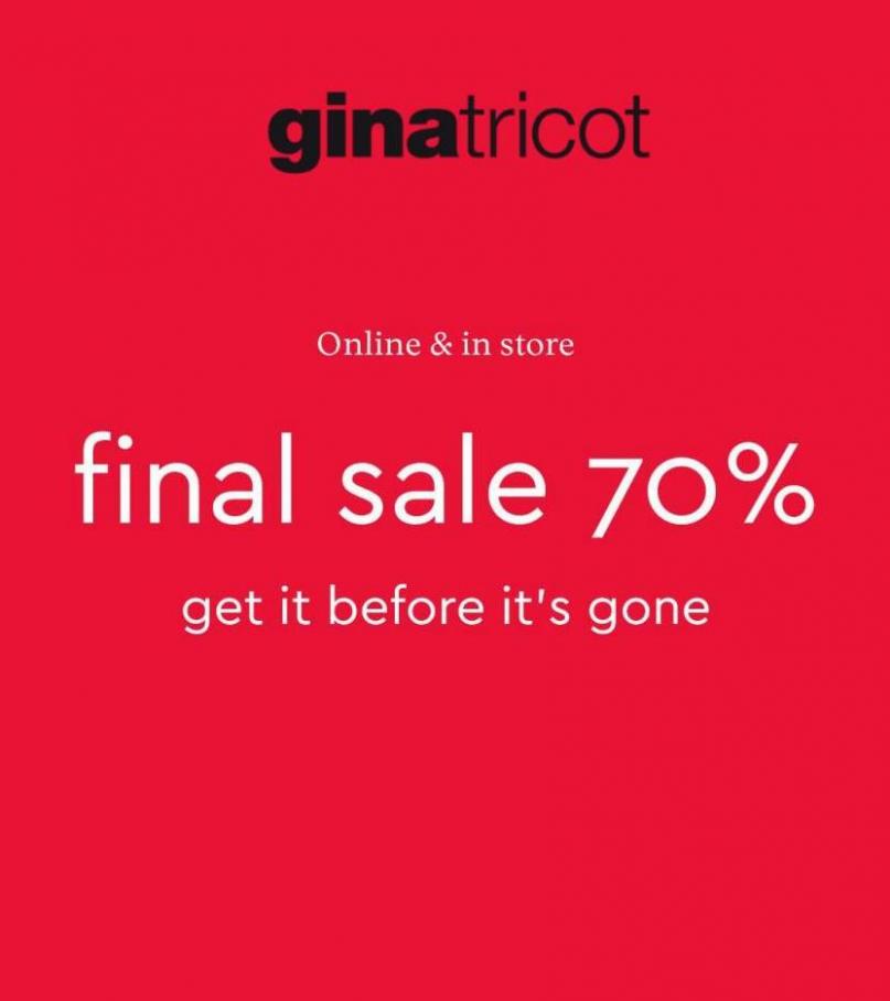 Final Sale. Gina Tricot (2022-09-24-2022-09-24)