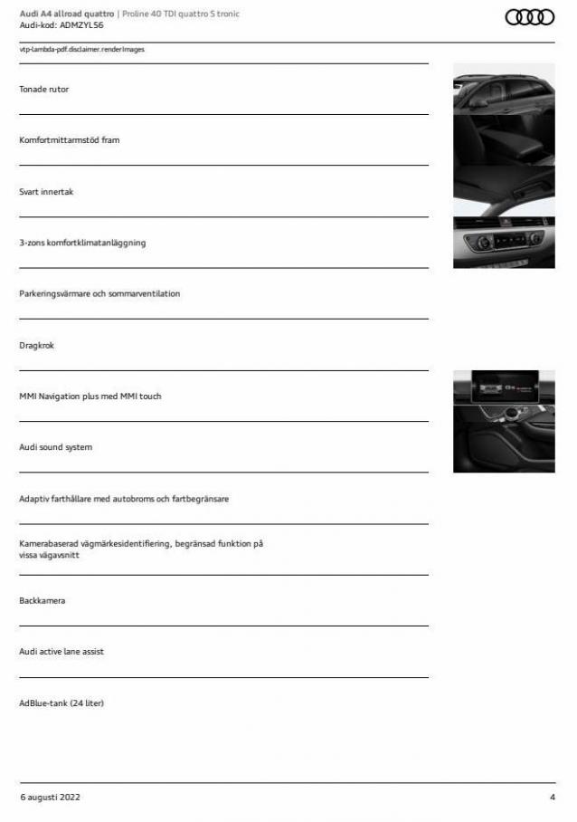 Audi A4 allroad quattro. Page 4