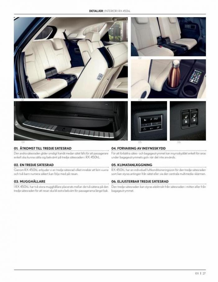 Lexus Nya RX. Page 27