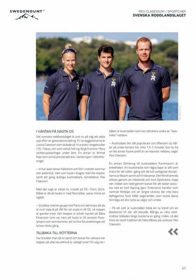 Sportshopen Magazine 2022. Page 47
