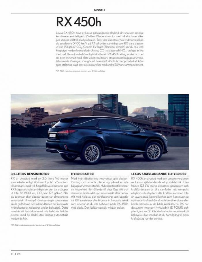 Lexus Nya RX. Page 18