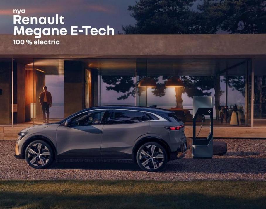 Nya Renault Megane E Tech Electric 2022. Bilia (2023-08-25-2023-08-25)