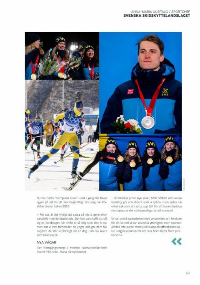 Sportshopen Magazine 2022. Page 63