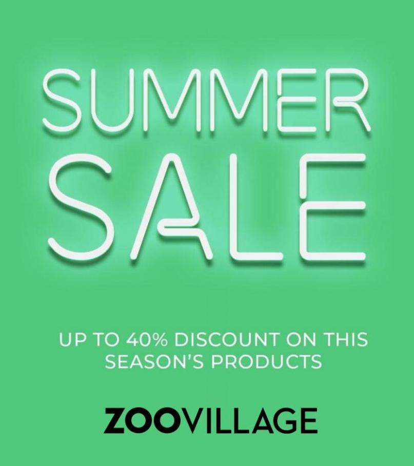 Summer Sale. Zoovillage (2022-09-30-2022-09-30)