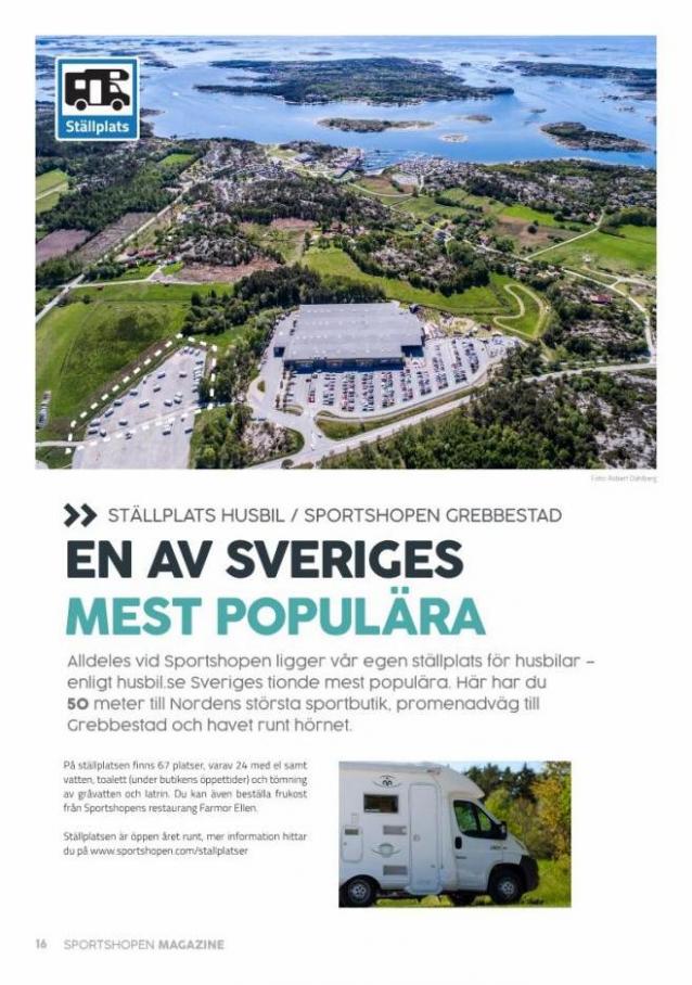 Sportshopen Magazine 2022. Page 16