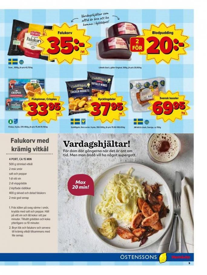 Östenssons reklambad. Page 9
