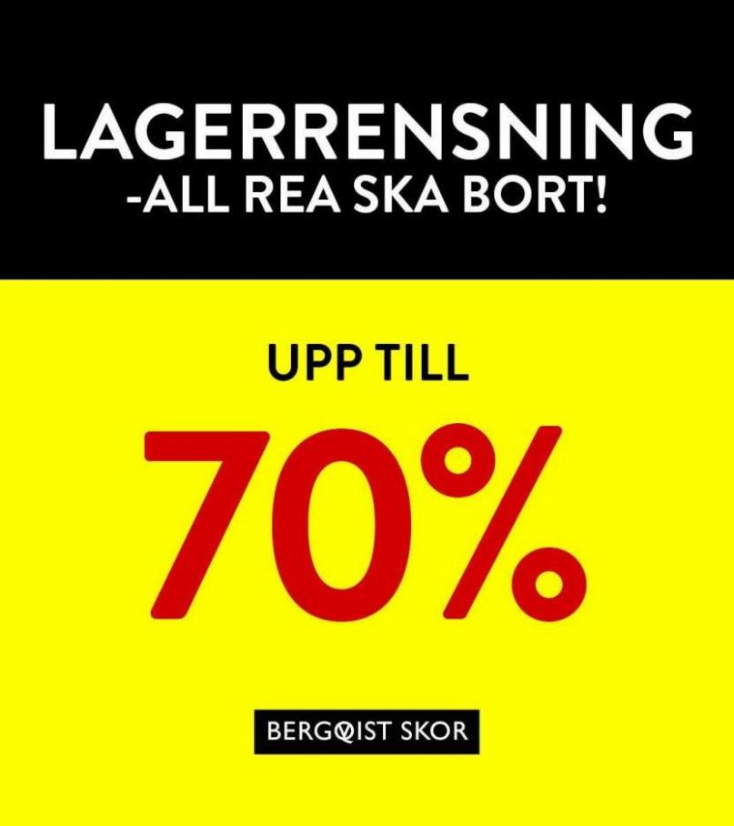 Lagerrensning. Bergqvist Skor (2022-10-14-2022-10-14)