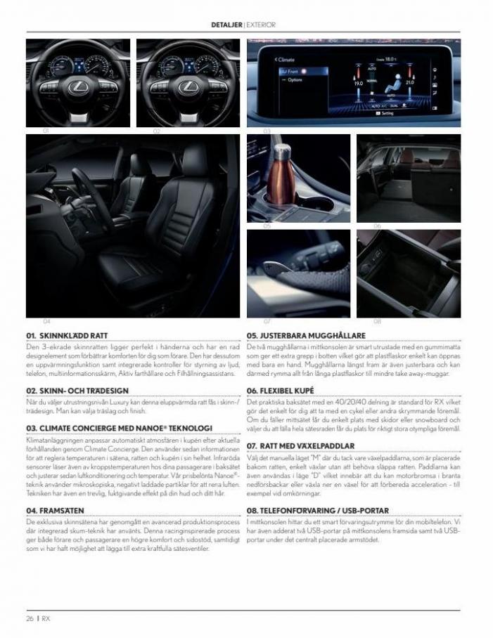Lexus Nya RX. Page 26