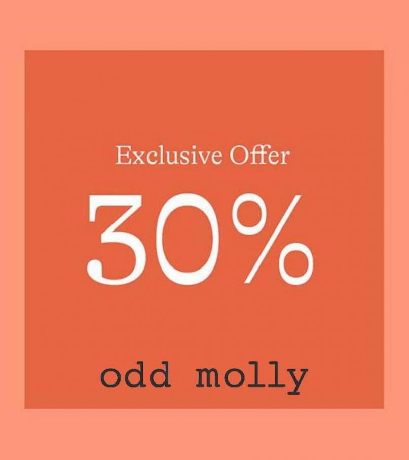 30% off selected styles!. Odd Molly (2022-09-27-2022-09-27)