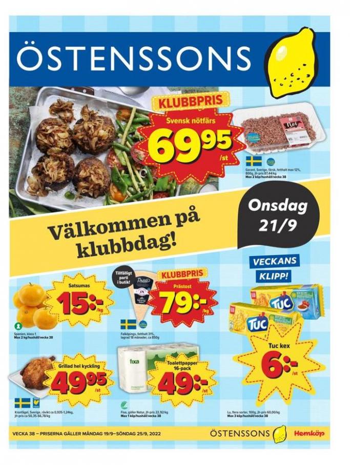 Östenssons reklambad. Östenssons (2022-09-25-2022-09-25)