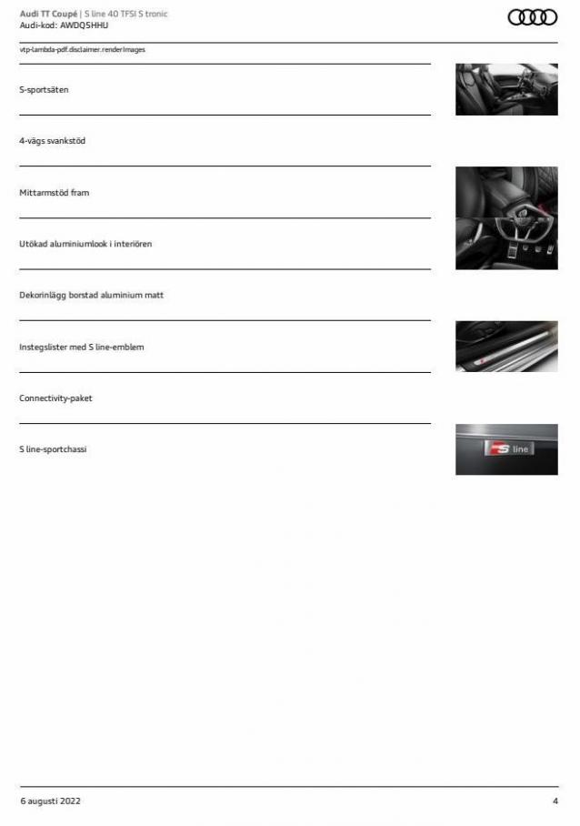 Audi TT Coupé. Page 4