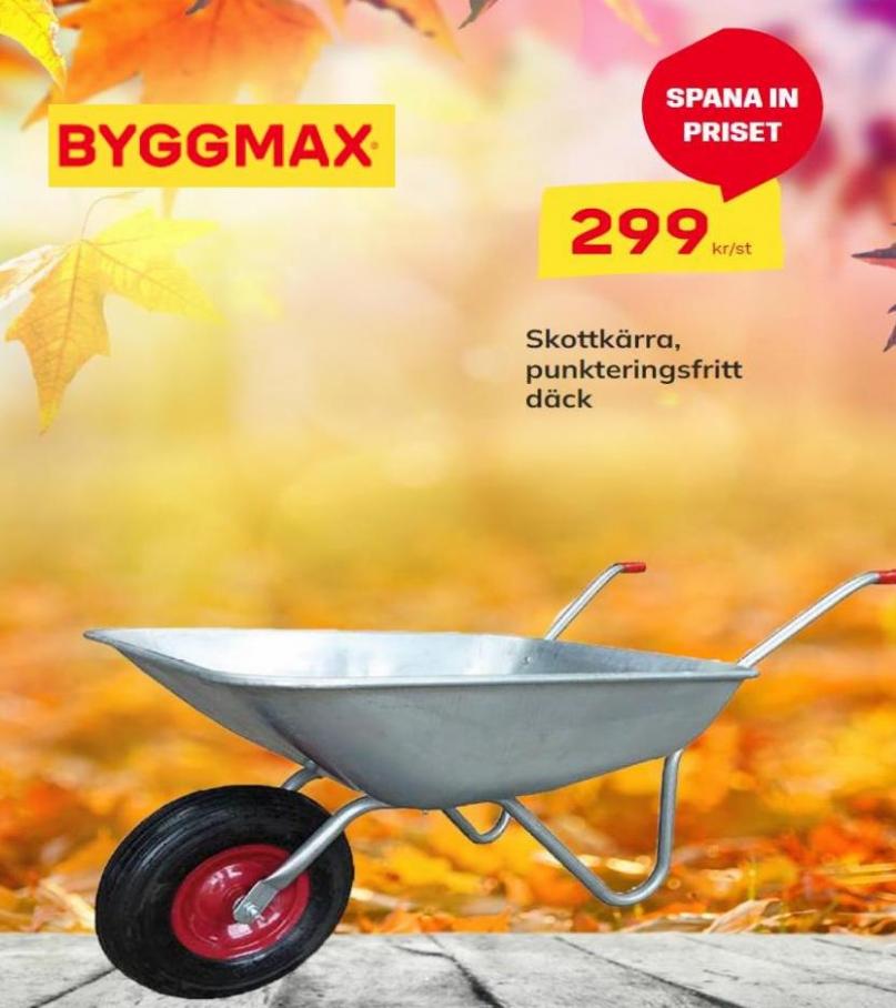 Byggmax Erbjudande Aktuella Kampanjer. Byggmax (2022-09-30-2022-09-30)