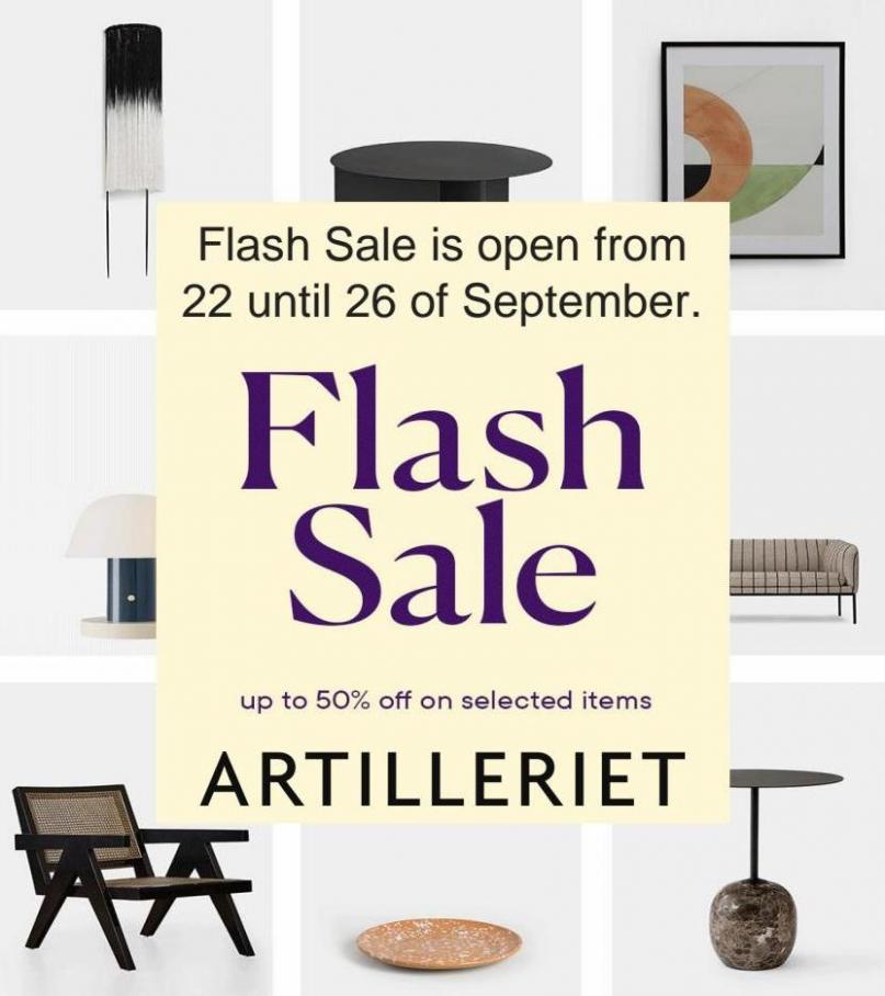 Flash Sale. Artilleriet (2022-09-26-2022-09-26)
