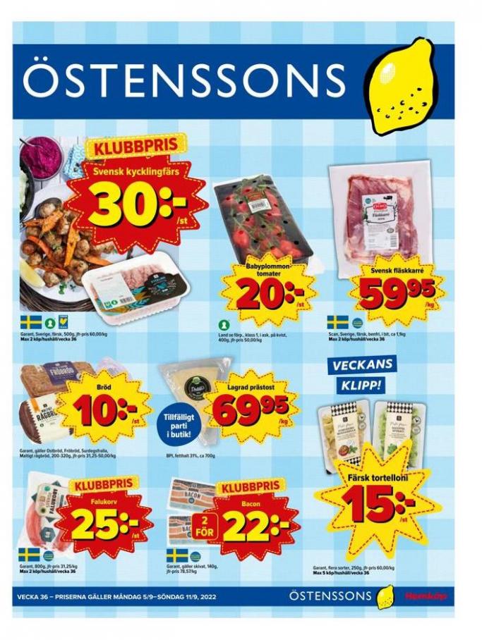Östenssons reklambad. Östenssons (2022-09-11-2022-09-11)