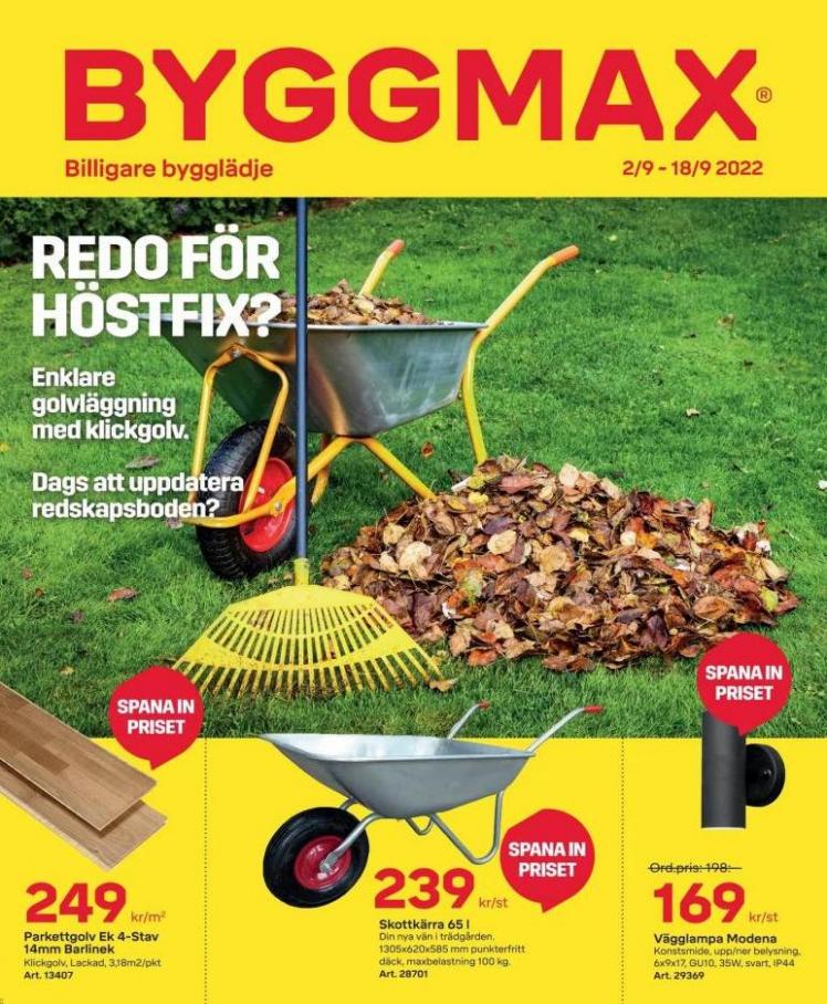 Byggmax Erbjudande Aktuella Kampanjer. Byggmax (2022-09-18-2022-09-18)