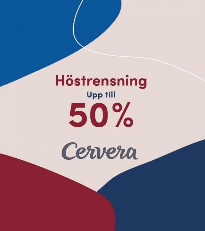 Höstrensning - upp till 50% rabatt!. Cervera (2022-10-08-2022-10-08)