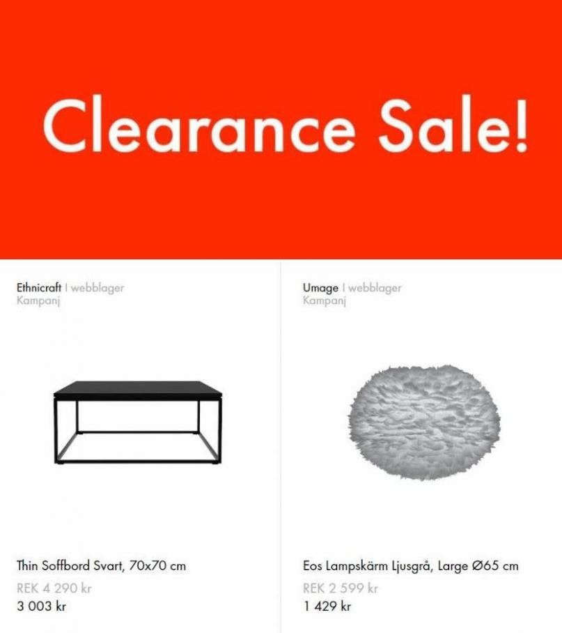 Clearance Sale. Page 2