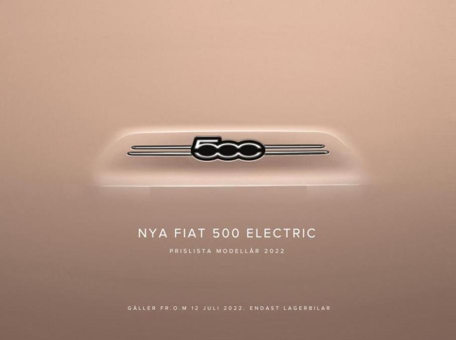 Nya Fiat 500 Electric. Fiat (2023-09-23-2023-09-23)