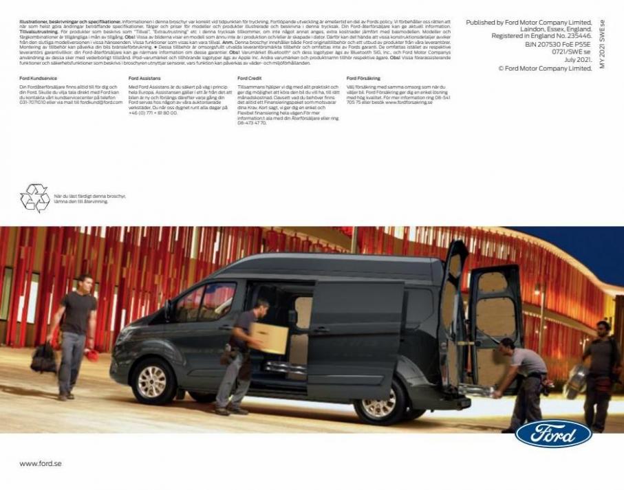 Ford Transit Custom. Page 40