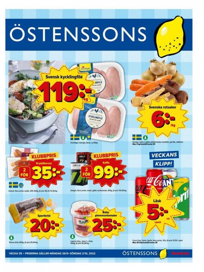 Östenssons reklambad. Östenssons (2022-10-02-2022-10-02)