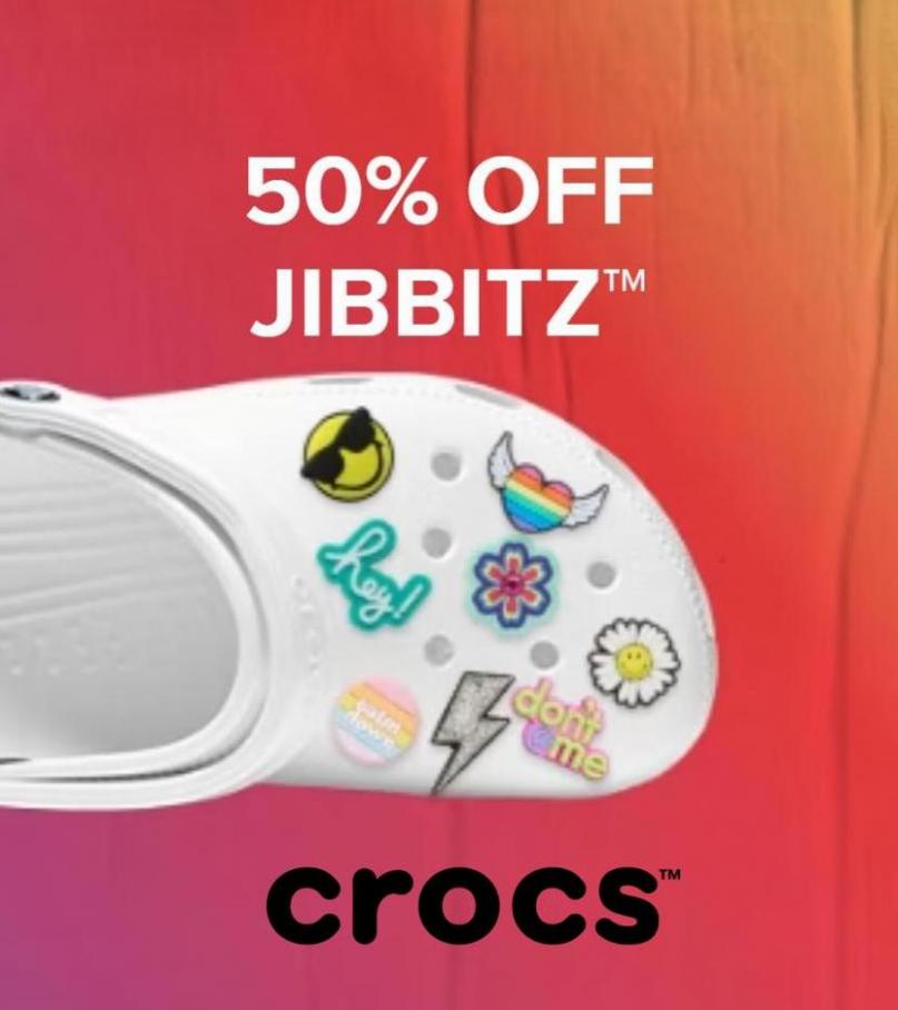 50% Off Jibbitz. Crocs (2022-10-15-2022-10-15)