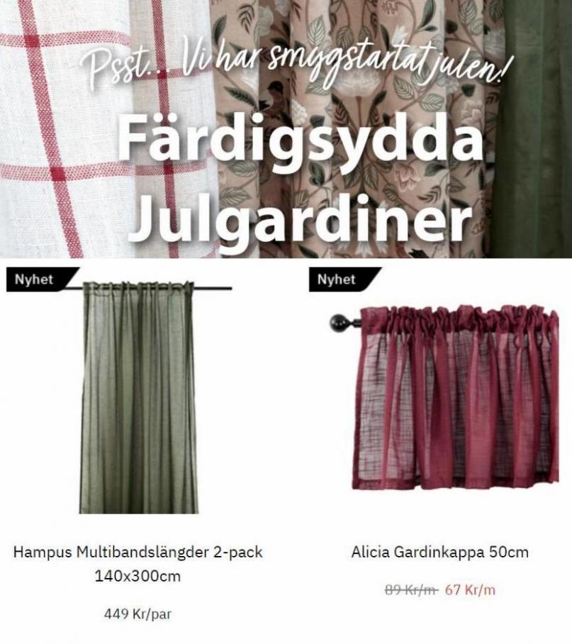 Färdigsydda Julgardiner. Page 8