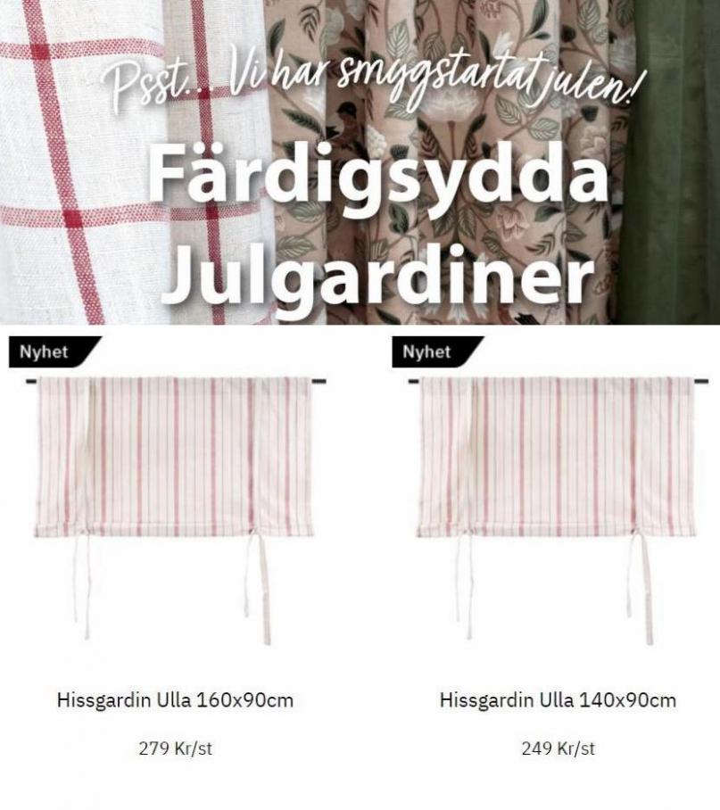 Färdigsydda Julgardiner. Page 5