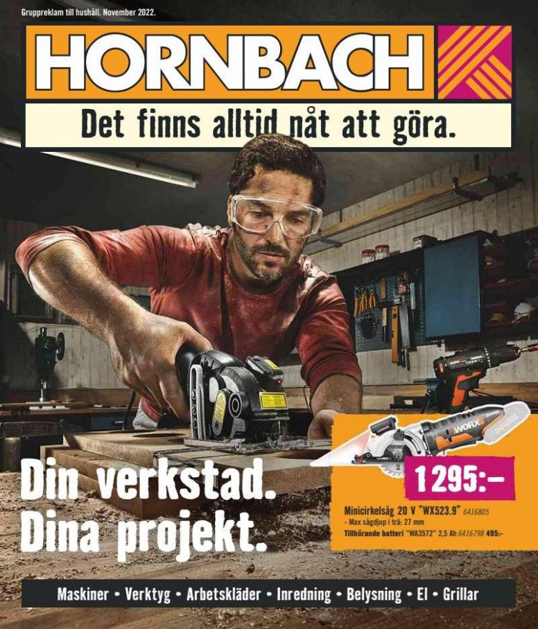 Hornbach Erbjudande November 2022. Hornbach (2022-11-23-2022-11-23)