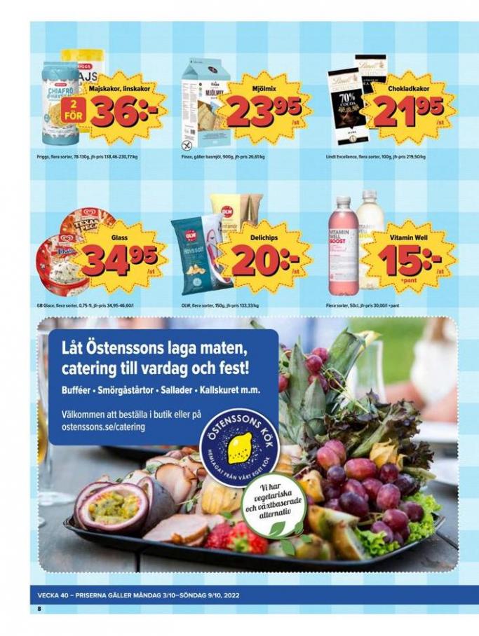 Östenssons reklambad. Page 8