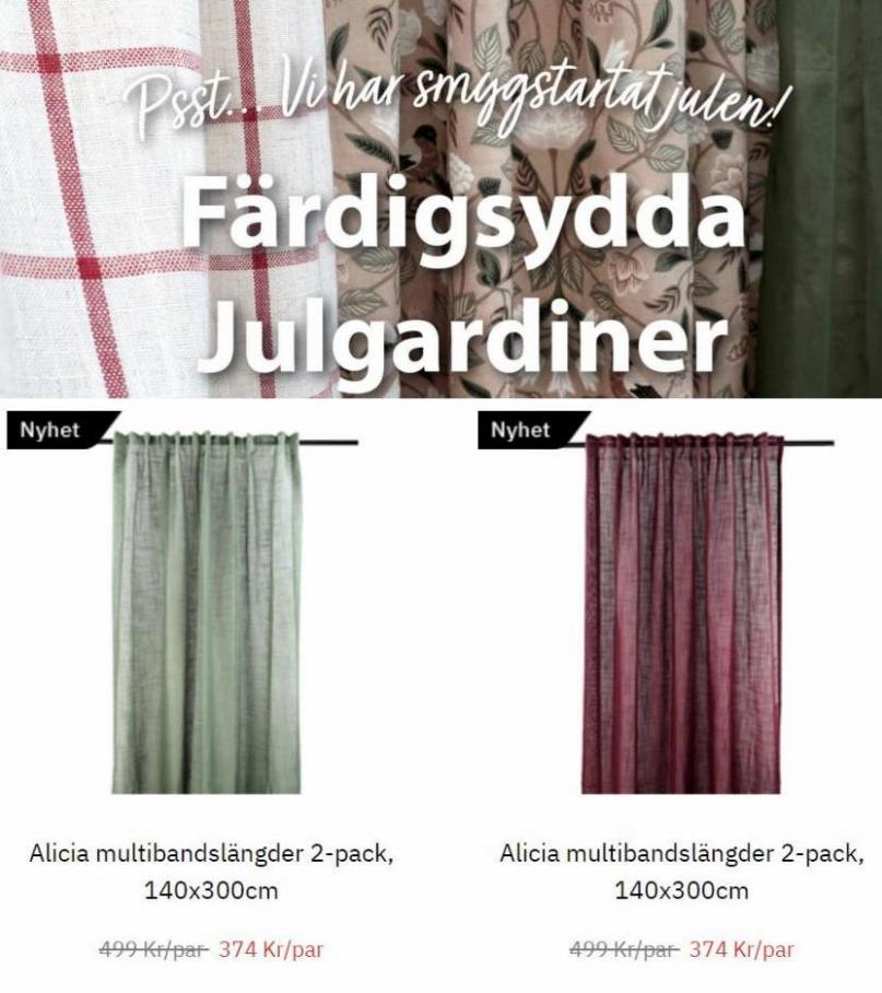 Färdigsydda Julgardiner. Page 12