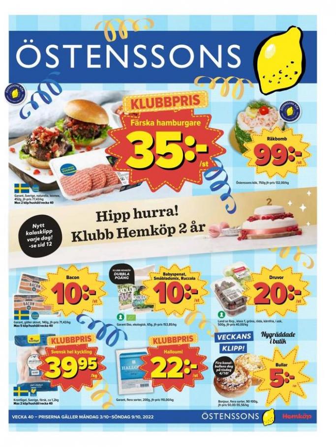 Östenssons reklambad. Östenssons (2022-10-09-2022-10-09)