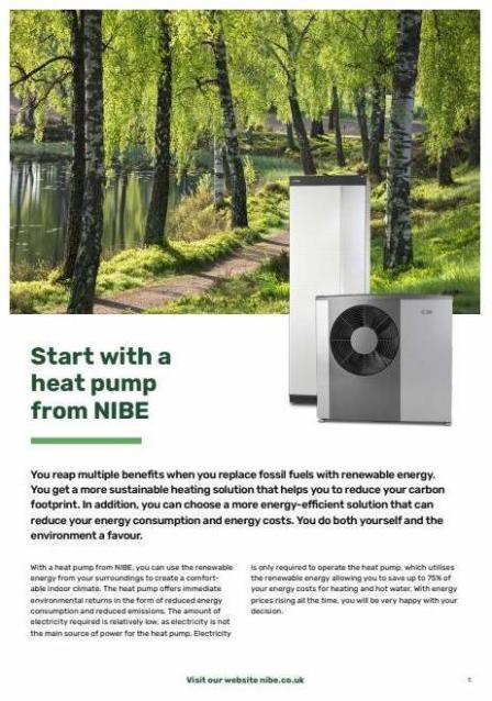 Nibe Air Source Heat Pumps. Page 5