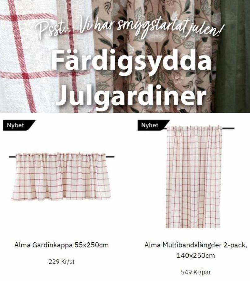Färdigsydda Julgardiner. Page 2