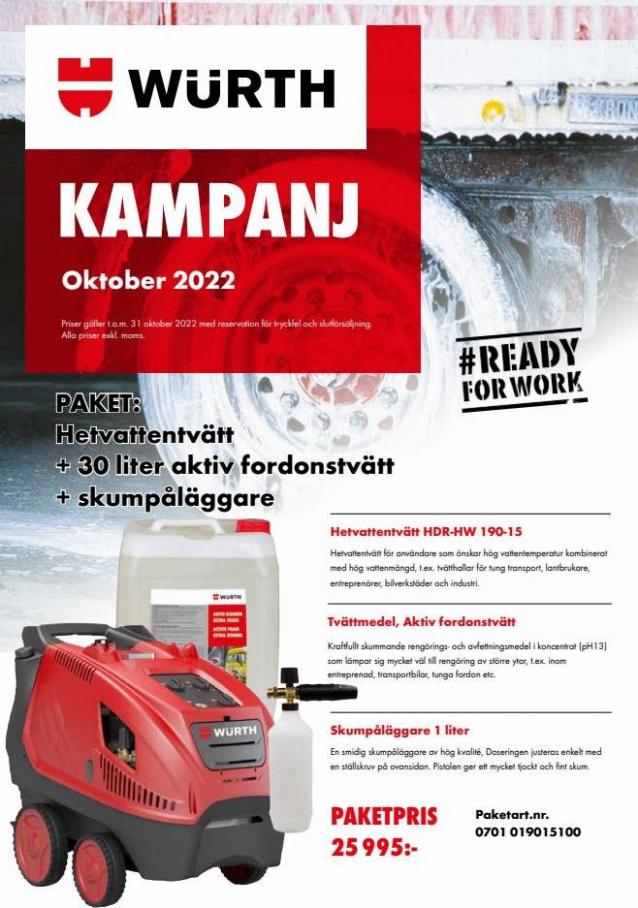Månadskampanj Oktober 2022. Würth (2022-10-31-2022-10-31)