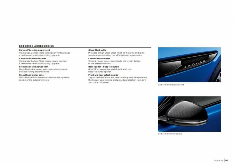 Jaguar XE. Page 81