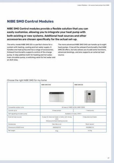 Nibe Air Source Heat Pumps. Page 27