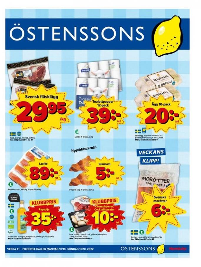 Östenssons reklambad. Östenssons (2022-10-16-2022-10-16)