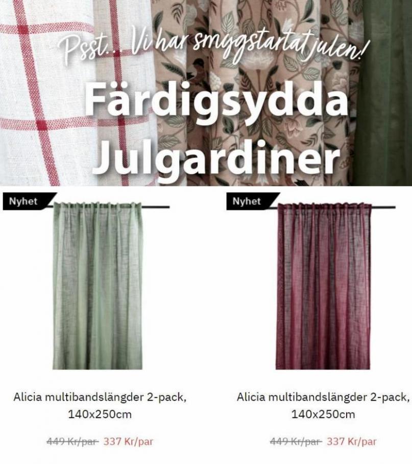 Färdigsydda Julgardiner. Page 11