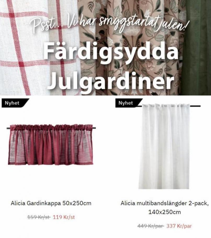 Färdigsydda Julgardiner. Page 10