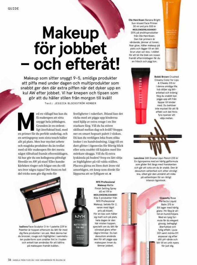 Åhléns Skin & Care. Page 36