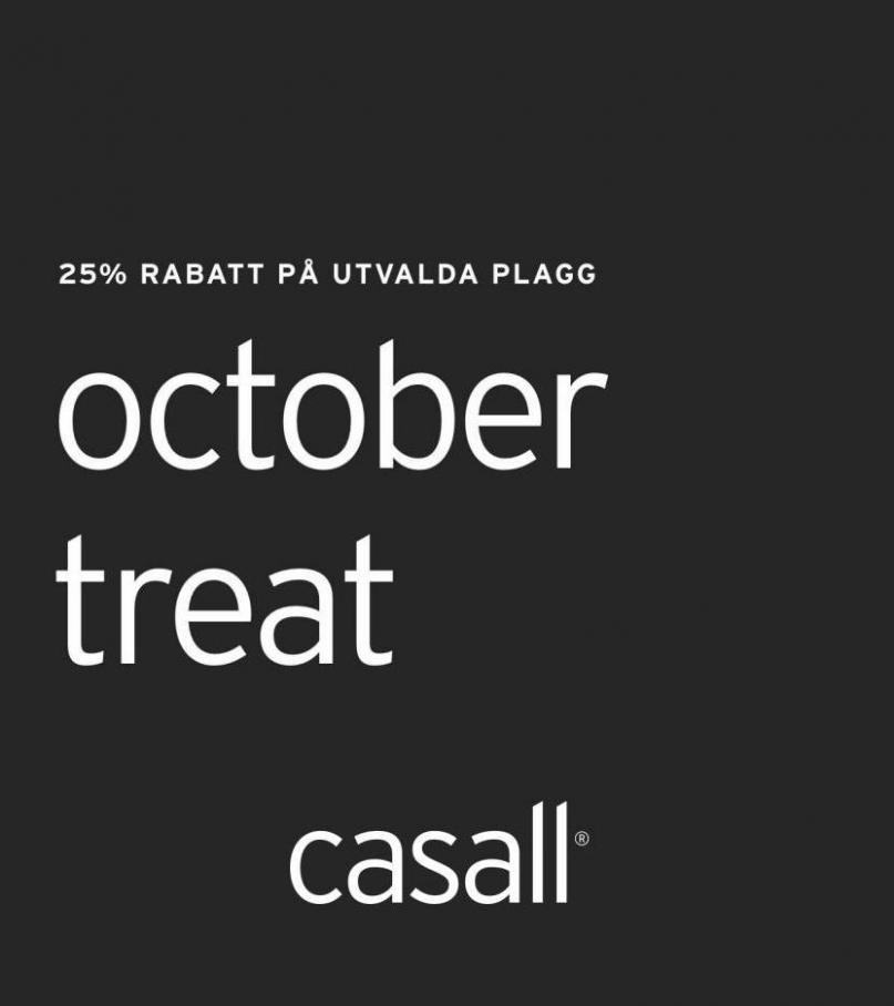 October Treat - 25% Off. Casall (2022-10-31-2022-10-31)