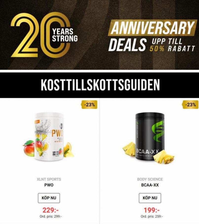 20 Anniversary Deals. Page 2