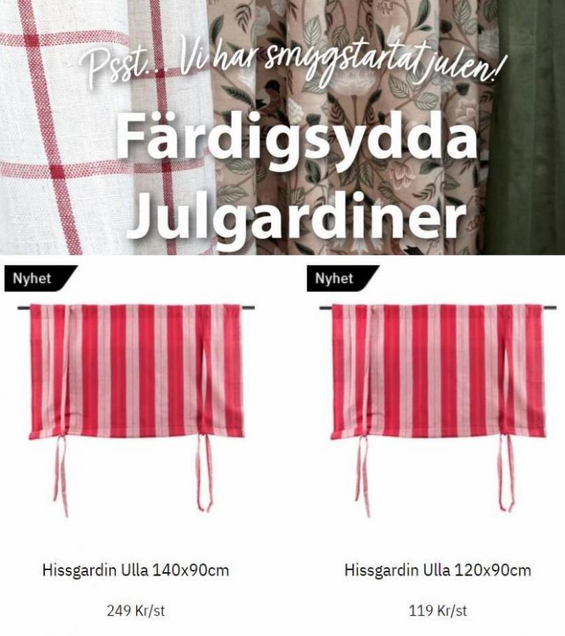 Färdigsydda Julgardiner. Page 7