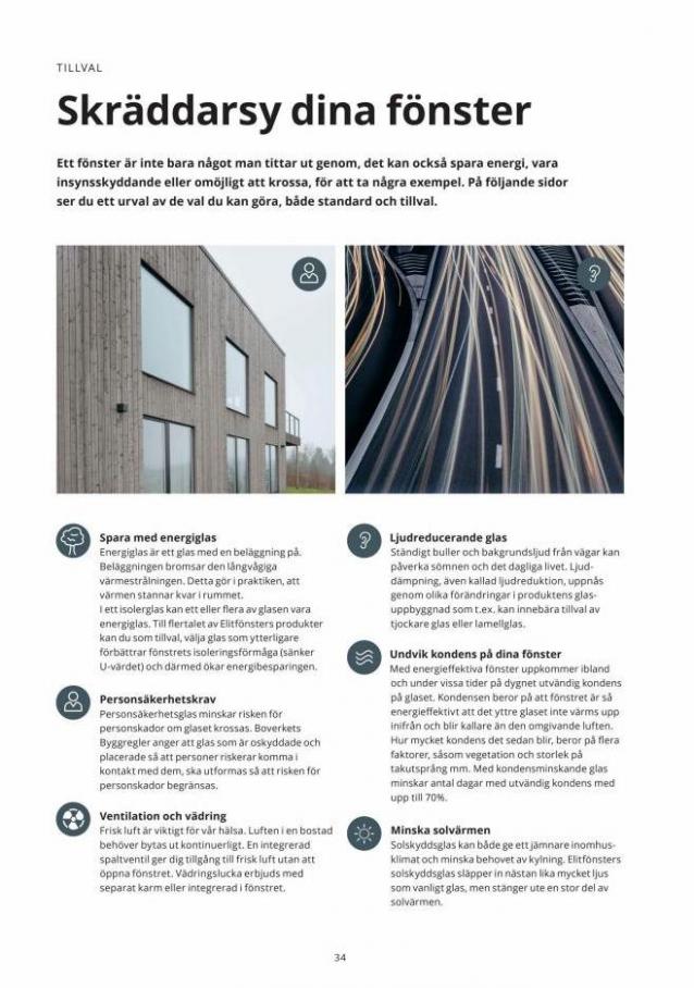 Elitfönster Fönsterguiden 2022. Page 34